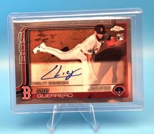 2025 Topps Chrome Update Series - Rookie Debut Autographs Luis Guerrero #CRDA-LG