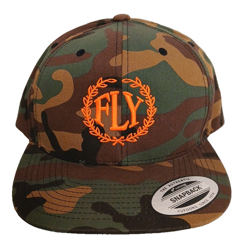 FLY Flight Club Signed Camo Snapback Yupoong Hat Signed Autograph