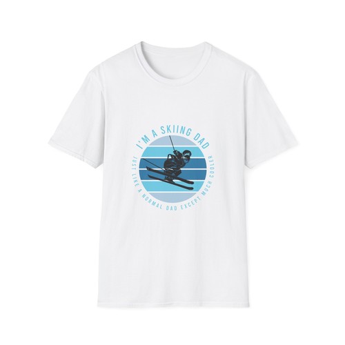 Skiing Dad T-Shirt | Unisex Tee für Skibegeisterte, perfektes Geschenk für […] - Bild 8 von 25