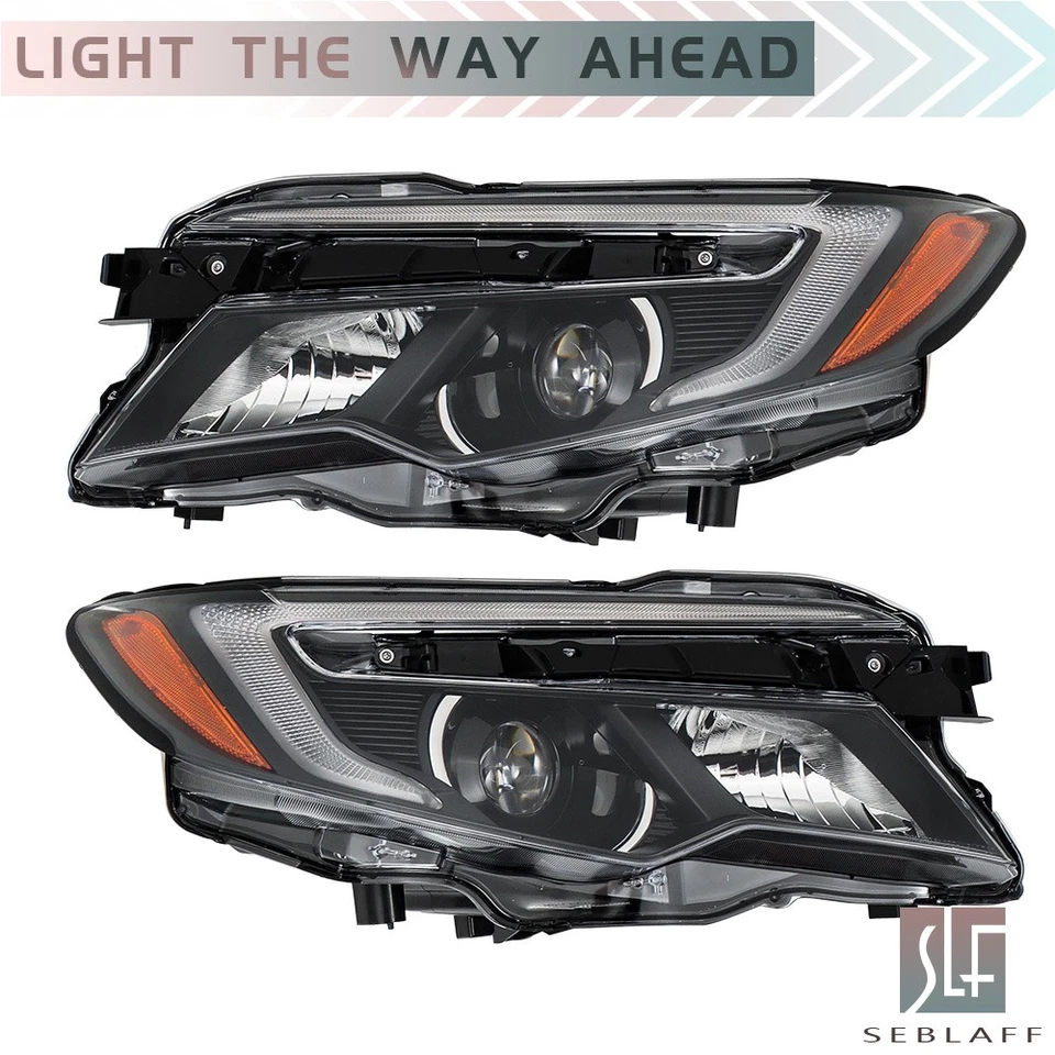 Faros izquierdo+derecho con haz bajo LED+DRL para Pilot ELITE 2016-18 y pasaporte 19-21 Foto 2 de 4