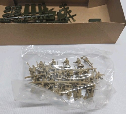 1/72 - HO Scale Rare MPC Historama Tobruk MISSING INSTRUCTIONS - Picture 5 of 5
