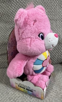 Hopeful Heart Bear Care Bears & Cousins Pink Heart Rainbow Plush