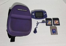 Nintendo Game Boy Advance Handheld System - Indigo Tested & Works