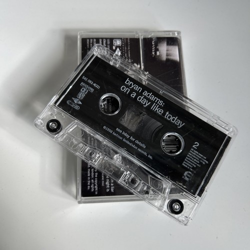 Bryan Adams On A Day Like Today CASSETTE tape tested excellent condition - Picture 6 of 6