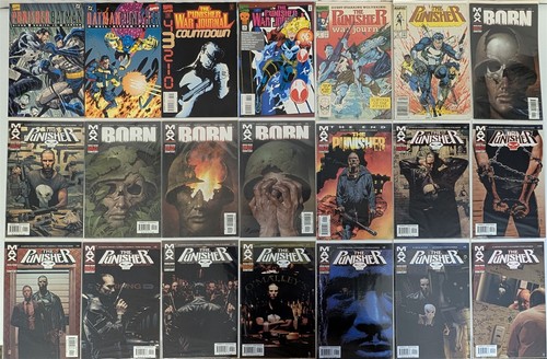 Lote de (277) Diario de Guerra de Cómics Marvel/MAX Punisher Parcial Runs AVG 9.6/9.8 - Imagen 2 de 13