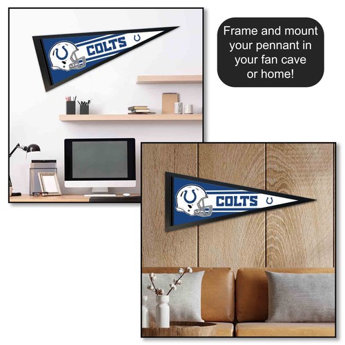 Indianapolis Colts NFL Helmet Pennant - Picture 4 of 4