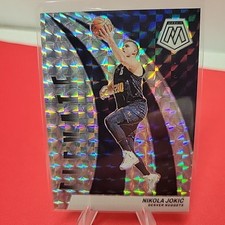 2023-24 Mosaic Nikola Jokic SILVER MOSAIC PRIZM ELEVATE card #5 Nuggets
