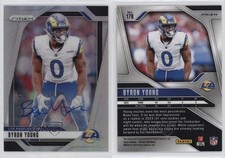 2024 Panini Prizm Silver Prizm Auto Byron Young #170 Auto