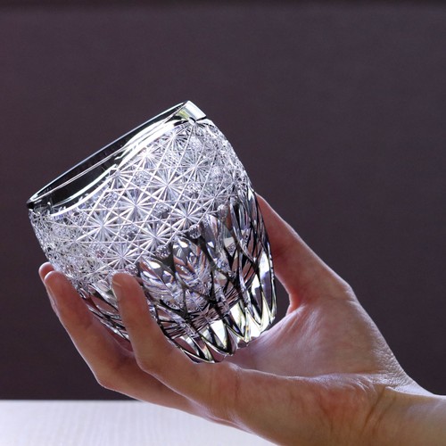 Edo Kiriko “TG-9” Rock Glass – Limited Edition Japanese Cut Crystal - Picture 4 of 7