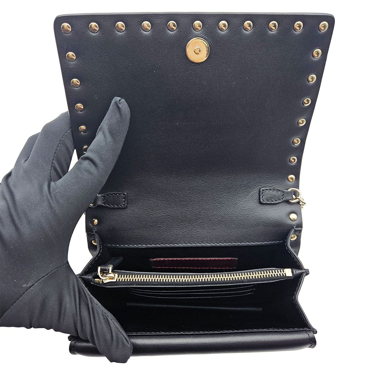 小物 VALENTINO GARAVANI Valentino Garavani Rockstud Mini Chain Shoulder Bag PW2P0249