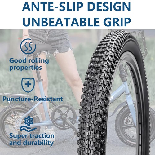 2 Pack Bike Tires for Kids 14"x2.125" Compatible with 14"x1.75"/1.95"/2.125" ... - Picture 2 of 7