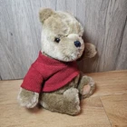 GUND Disney Classic Winnie the Pooh Teddy Bear in Red Shirt Plush Toy 8 Inches