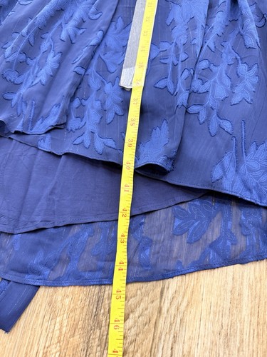 Draper James Women Dress Sz M Flare Blue Flowers New W/Tag - Bild 12 von 17