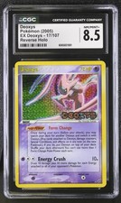 2005 Pokemon Deoxys 17/107 EX Deoxys Reverse Holo CGC 8.5