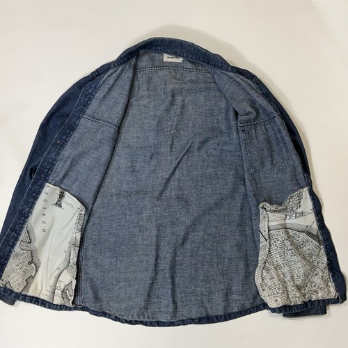 CAMISA/CHAQUETA TAYLOR STITCH ÍNDIGO CÁÑAMO ALGODÓN ORGÁNICO DENIM WESTPORT Hombre’s 40 M - Imagen 12 de 24