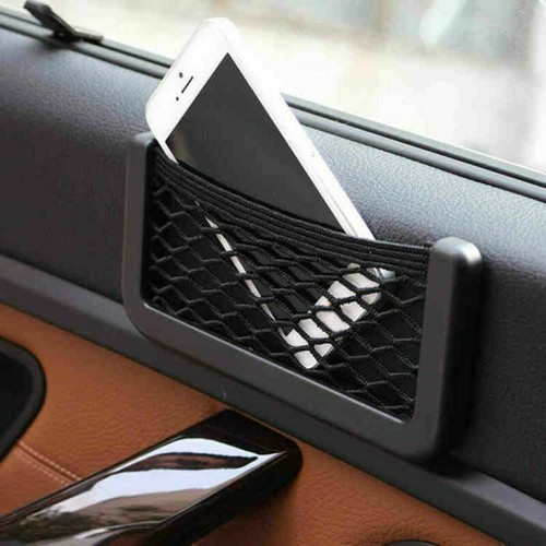 Useful Storage Net Bags Accessories Car Seat Phone Holder Pocket Replaces - Picture 3 of 12