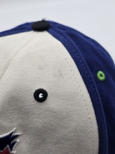 Toronto Blue Jays Hat Cap Youth Kids '47 Brand Strapback MLB Stained Creased - Picture 6 of 17
