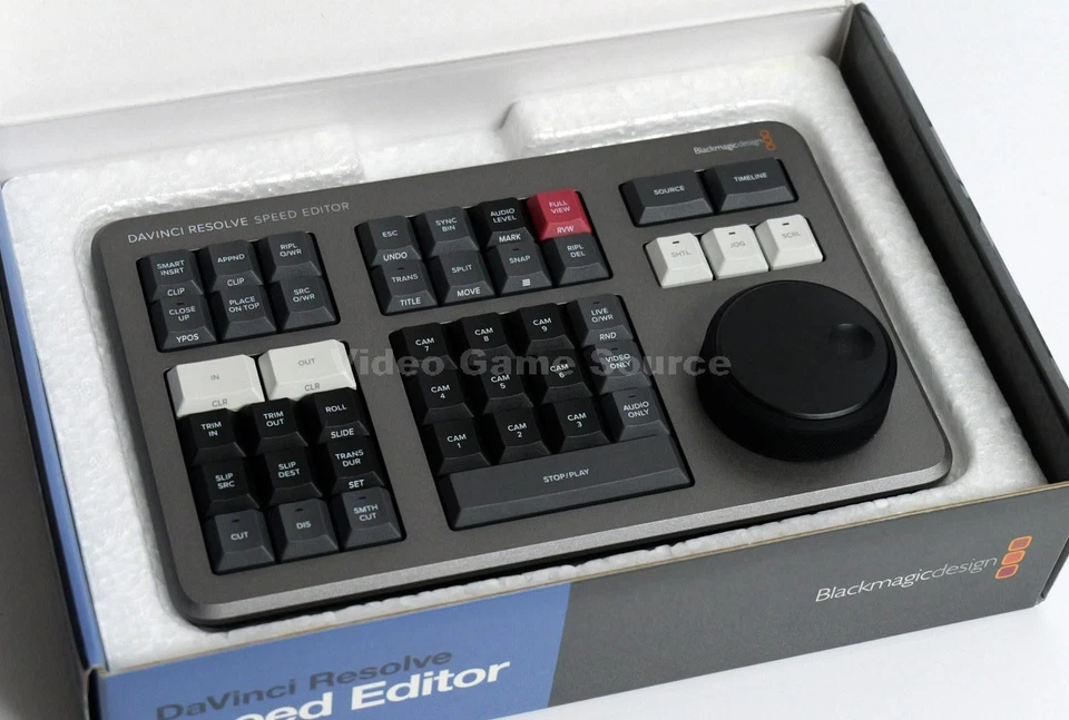 Blackmagic Design DaVinci Resolve Speed Editor *ohne Resolve Studio Key - Bild 2 von 2