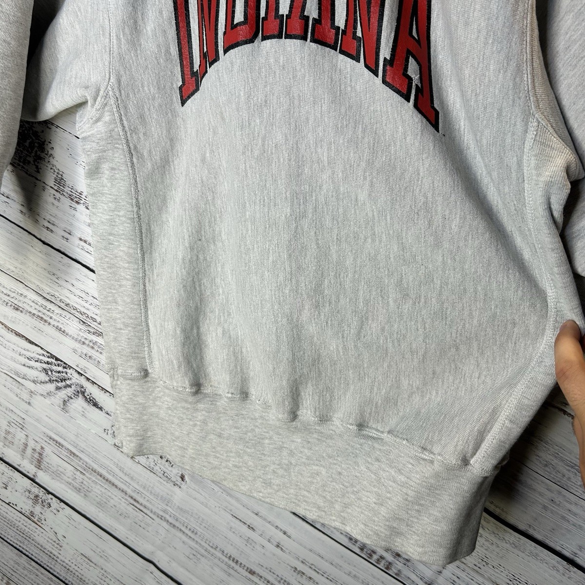 Vintage 90s Champion Reverse Weave Indiana University