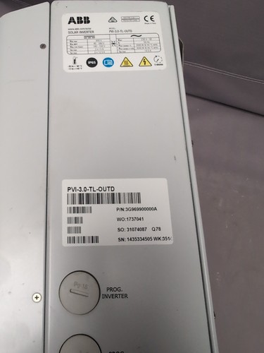 Inversor solar fotovoltaico Aurora ABB Power-One Aurora Pvi 3.0 3000 vatios 3 meses de garantía - Imagen 5 de 9