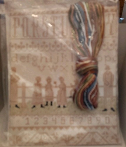 Cathy Needlecraft Colonial Sampler 0407 Printed Cross Stitch Kit - Picture 2 of 5