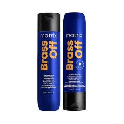 MATRIX TOTAL RESULTS Kit Brass Off shampoo 300ml + conditioner