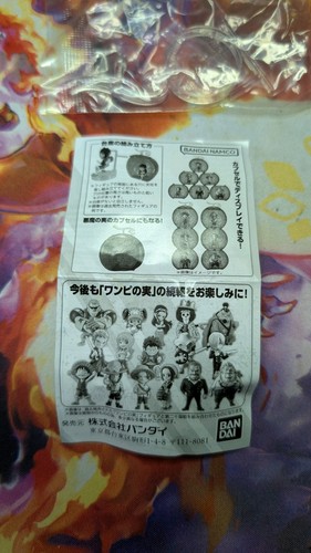 Bandai Gashapon One Piece MONKEY D. LUFFY Mini Figure New "Open" Sealed Rare HTF - Picture 7 of 7
