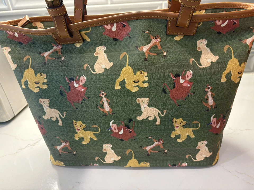 Bolso de Mano Disney Dooney & Bourke EL REY LEÓN Simba ¡Básicamente Nuevo! Foto 2 de 4