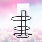  2Pcs Hair Dryer Rack Punch Free Wall Mounted Hair Dryer Storage Rack Hair