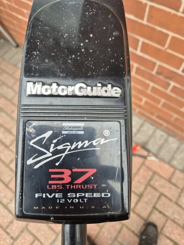 Shakespeare Sigma 37 Lbs Thruwt Five Speed 12 Volt Electric Boat Outboard Motor - Picture 10 of 10