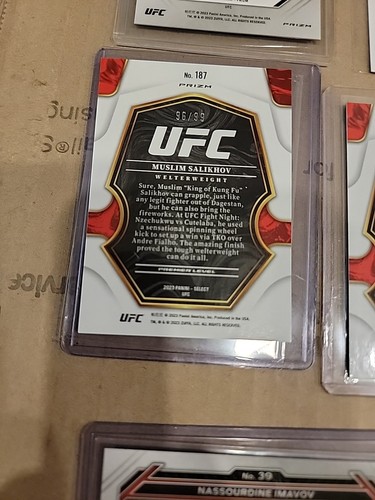 UFC Russian Fighter 20 Card Lot Panini SP 2x Red/199 Disco 7x RC Purple/99 Mint  - Picture 20 of 22