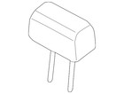 Genuine Ford Headrest Center GJ7Z-78611A08-BD