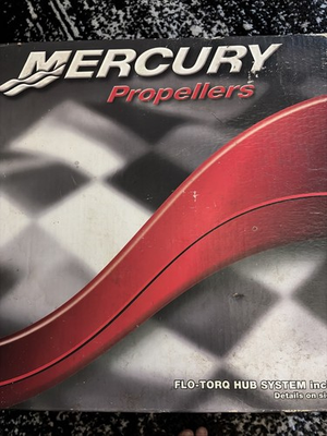 #ad Mercury Black Max 13x 19P Propeller 48 77346A45 Flo Torq Hub System Included NEW $175.00