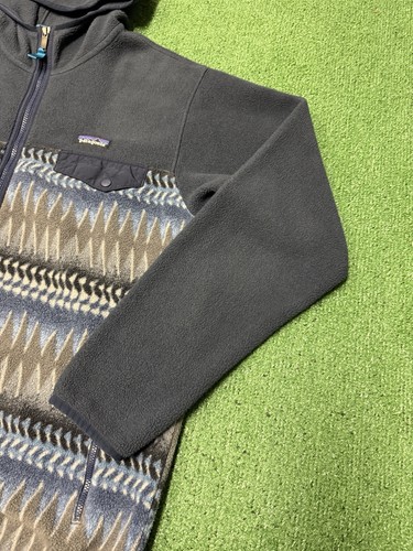 Patagonia Felpa con Cappuccio Uomo Leggera Synchilla Snap-T Taglia Large Fair Isles 25462 - Foto 4 di 13
