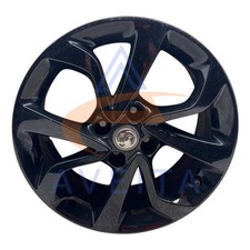 VAUXHALL CORSA E MK4 2014-2019 16" Black Alloy Wheel Single 13380635