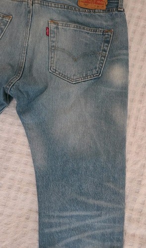 Herren Jeans LEVI'S 501 W34 L30 Vintage Button Fly Denim - Bild 20 von 24