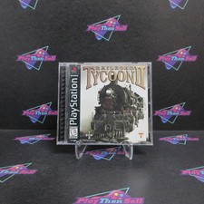 Refurbished Railroad Tycoon II 2 PS1 PlayStation 1 + Reg Card Complete  - 1 Ye..