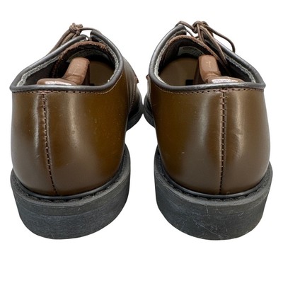CAPPS Shoe Co. MILITARY Dress Shoe Vibram Brown 90259A AGSU Size 12.5 E New Capps | Shoes | Capps Shoe Co Military Dress Shoe Vibram  main image 3