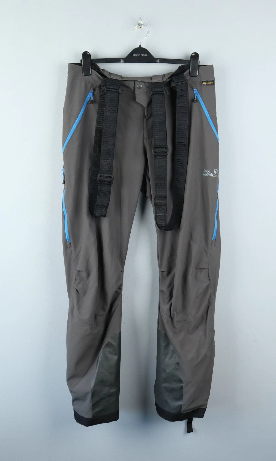 JACK WOLFSKIN Mens Stormlock Air Softshell Cordura Nucleon XT Size EU52 US/L