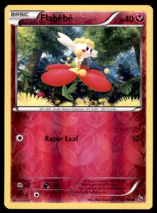 Pokemon TCG Flabebe XY - Flashfire #63 Reverse Holo