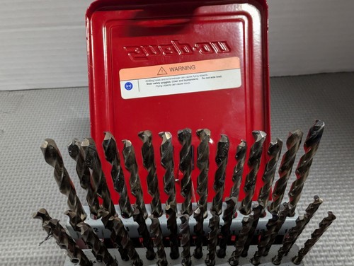 Snap On DBC 260A 60-teiliges Kobalt Drahtmessgerät Bohrer-Set KOMPLETT - Bild 4 von 13