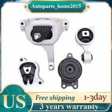 For Nissan Altima 2007-2016 L4 2.5L Engine Motor Transmission Mount Kit Auto CVT