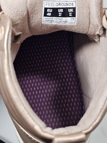 FeelGrounds Highrise Luxe sneaker rosa metallizzato da donna taglia US 9 EU 40 - Foto 11 di 12