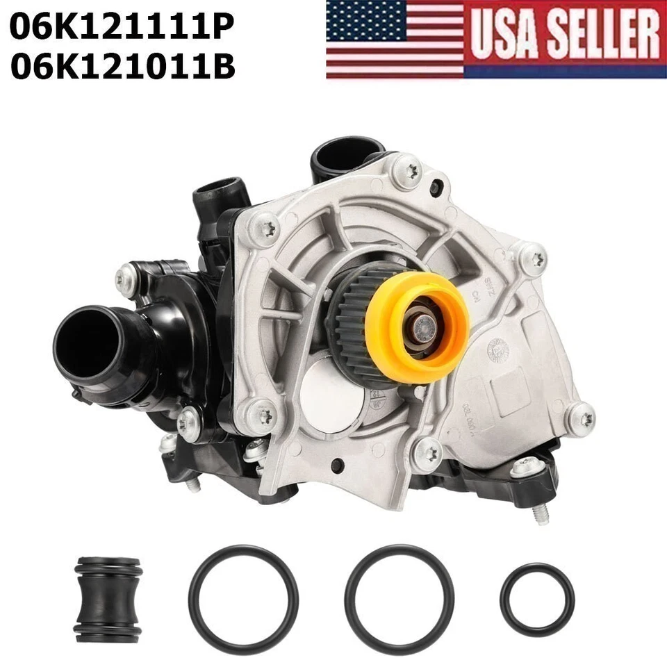 06K121111P 06K121011B Water Pump For VW Volkswagen Jetta Beetle Passat 2013-2019 - Image 2 of 4