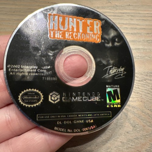 Hunter: The Reckoning (Nintendo GameCube, 2002) solo disco - probado y funcionando - Imagen 3 de 11