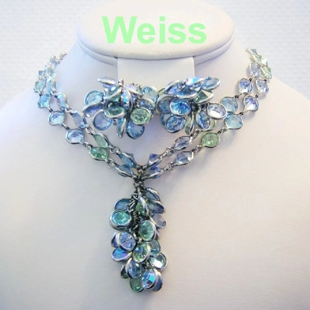 Weiss Fashion Jewelry Sets with Vintage Vintage for sale | eBay
