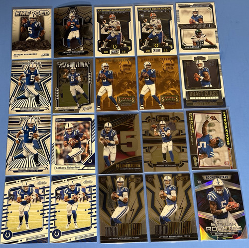 2023 Anthony Richardson Mostly Rookies Card Lot, 20 Cards. Inserts, Base. Colts - Picture 1 of 4