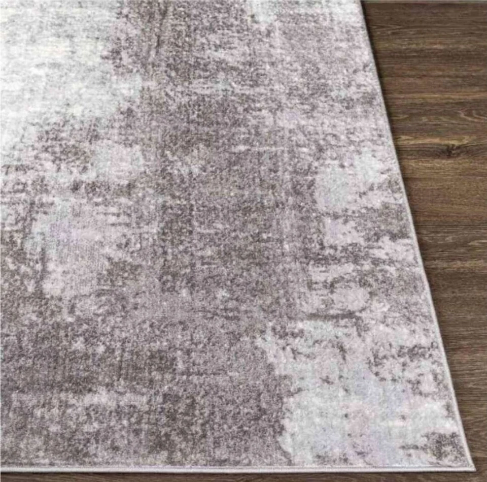 Alfombra Surya 5'3"x7'3" Wunderlust Mármol Gris y Marfil Moderna Envejecida Foto 2 de 3