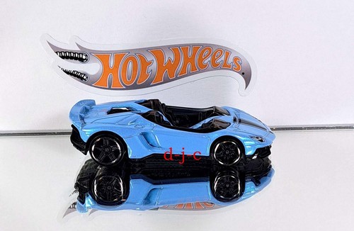 2023 Hot Wheels Multi-Pack Exclusive Lamborghini Aventador J Blue Loose - Picture 1 of 3