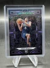 Josh Minott 2022-23 Panini Obsidian Electric Etch Purple /99 RC SP #186 And Base